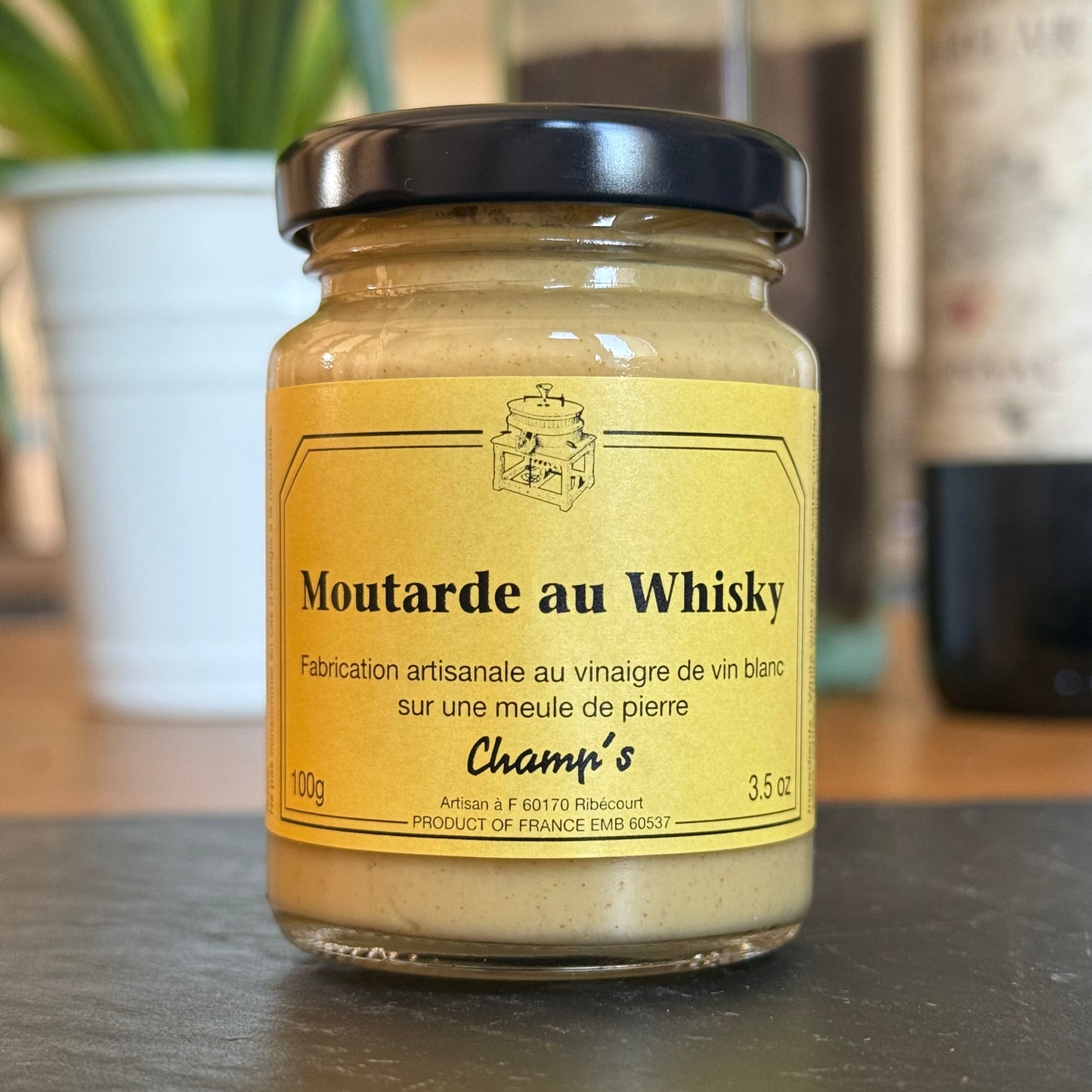 moutarde artisanale champs
